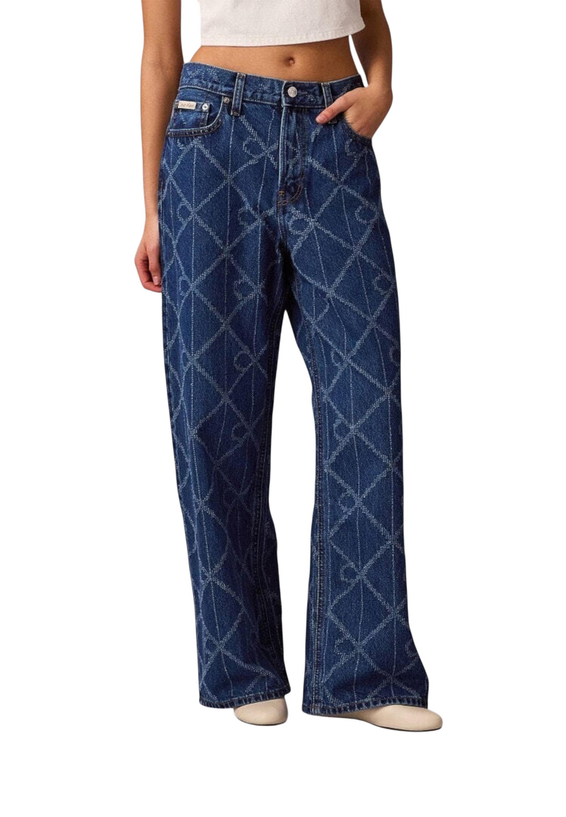 Calvin Klein Jeans Est.1978 Belt Loop Jeans In Blue