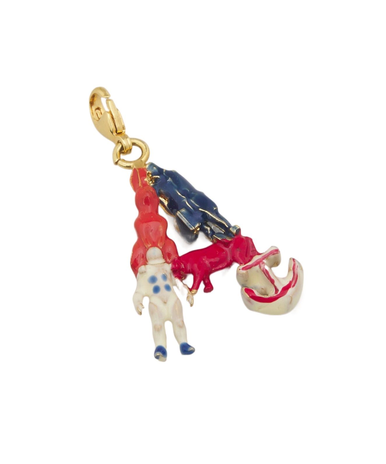 Marni Alphabet "a" Charm Keyring