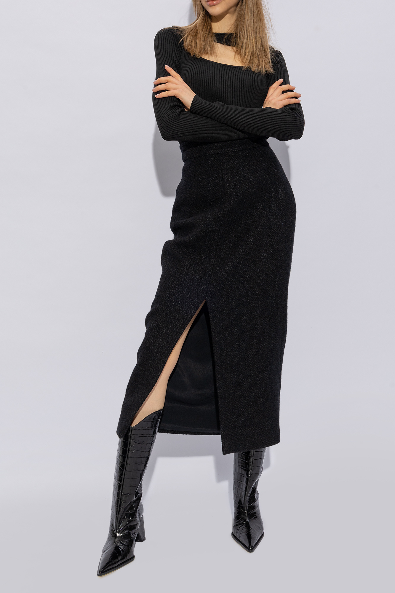 Coperni High-heeled Boots In Black