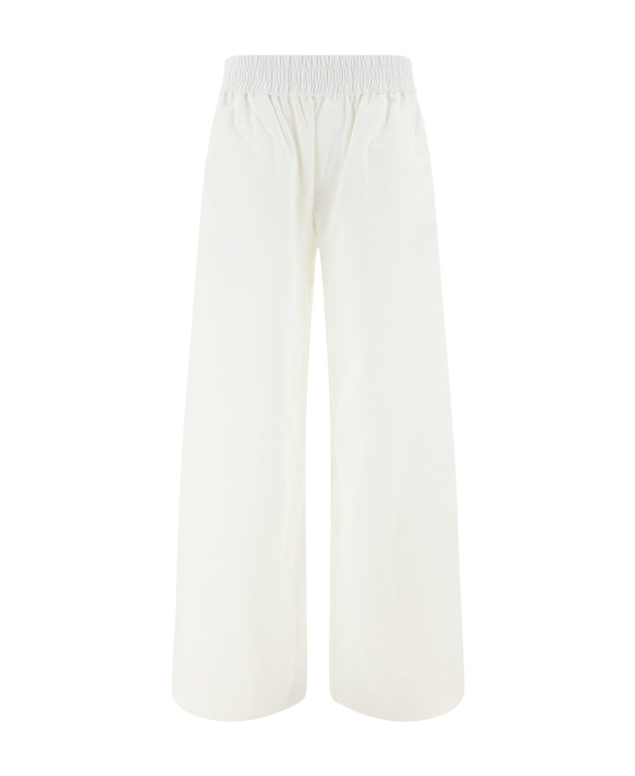 Dsquared2 Wide Leg Trousers In White