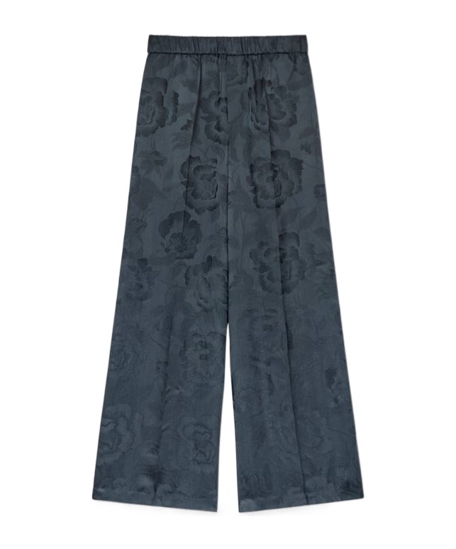Kenzo Wide-leg Casual Pants In Black