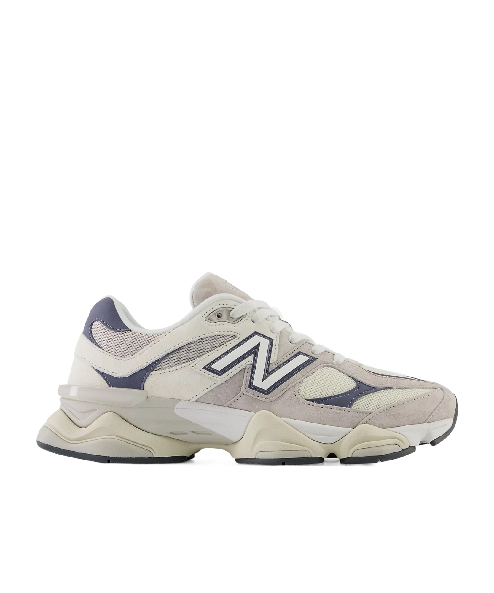 New Balance 9060 Low-top Suede And Mesh Sneakers In Nude