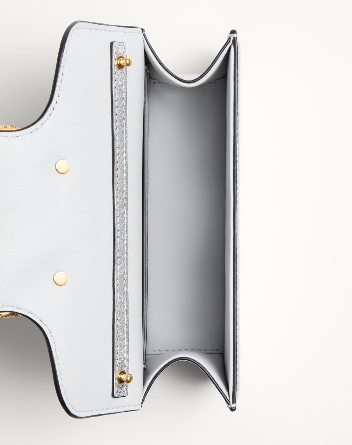 Valentino Logo Small Shoulder Bag In White