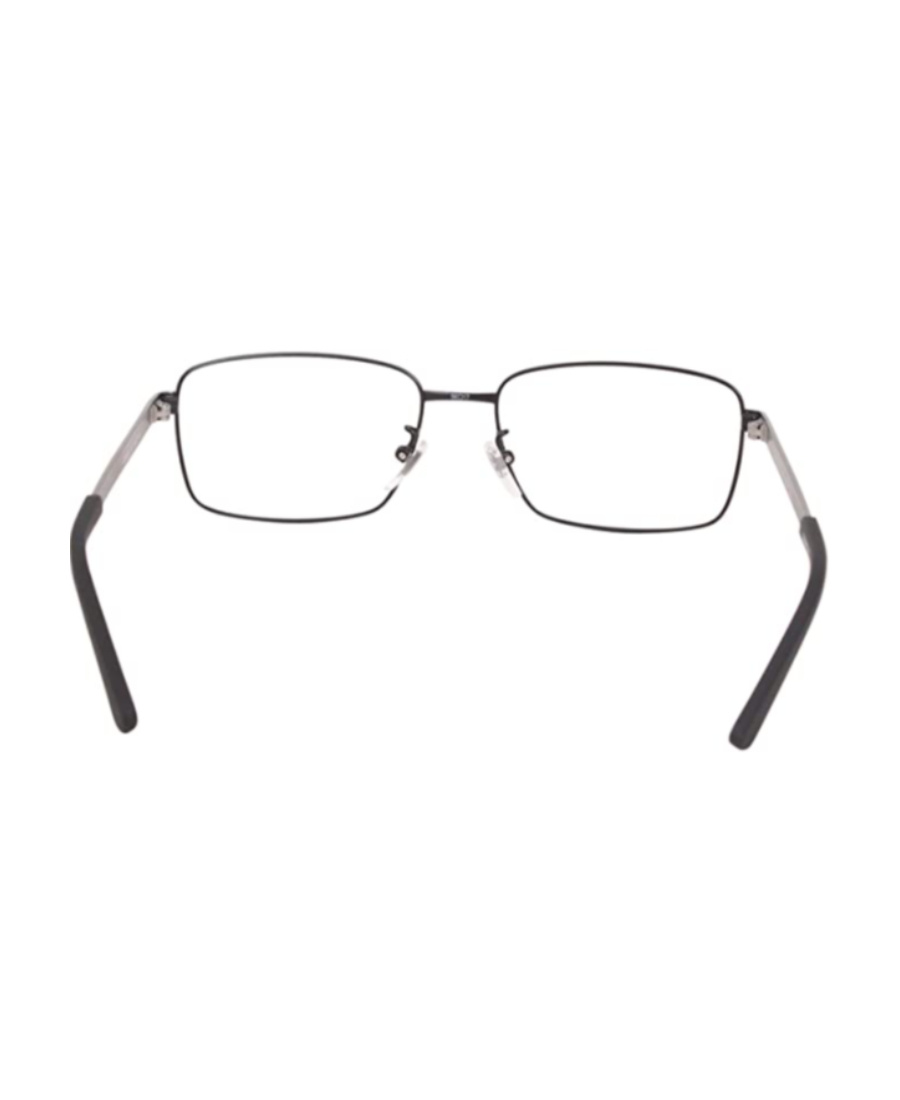Gucci Stripe Detailing Rectangular-frame Glasses In Black