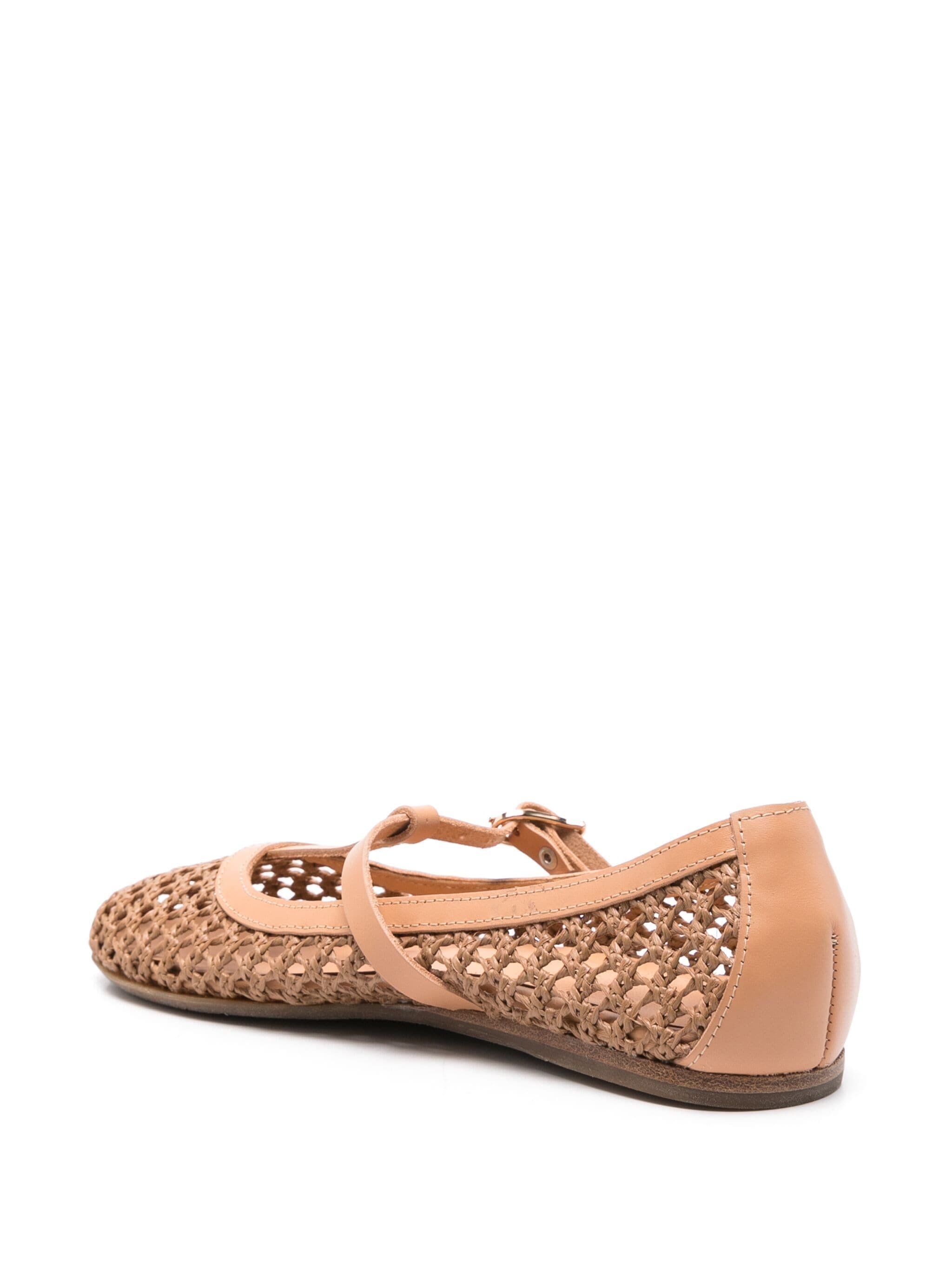 Ancient Greek Sandals Aerati Ballerina Flats In Brown
