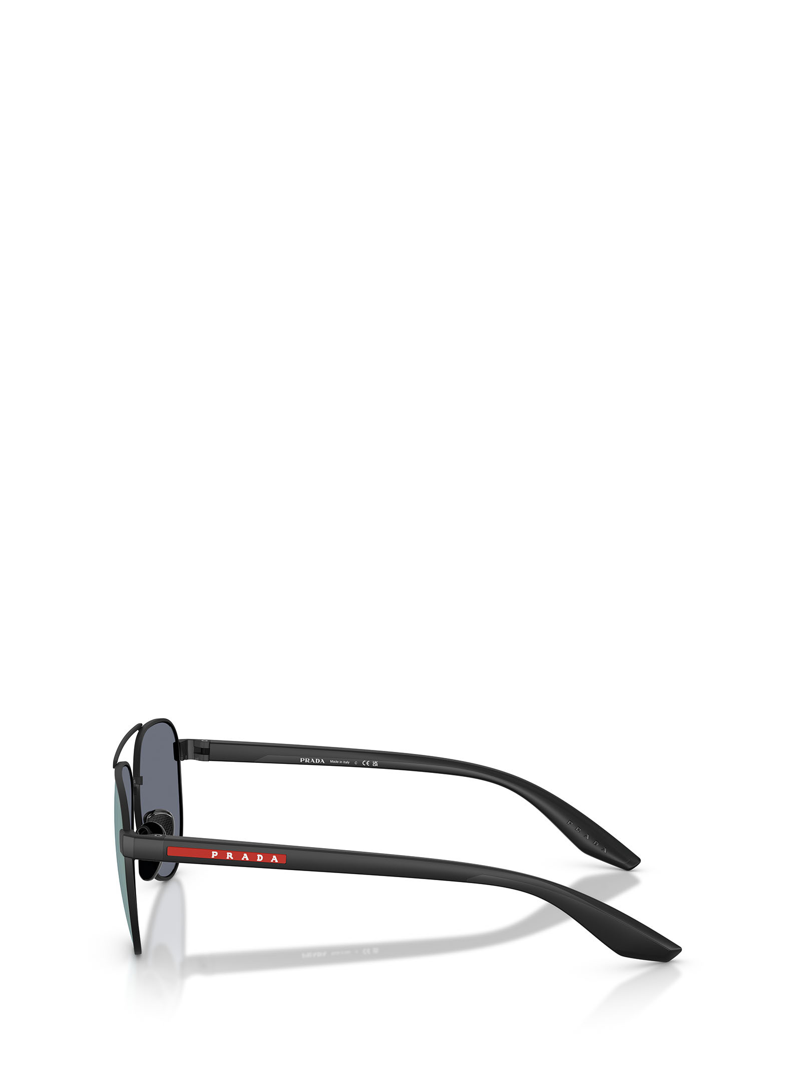 Prada Linea Rossa 58mm Pilot Sunglasses In Purple