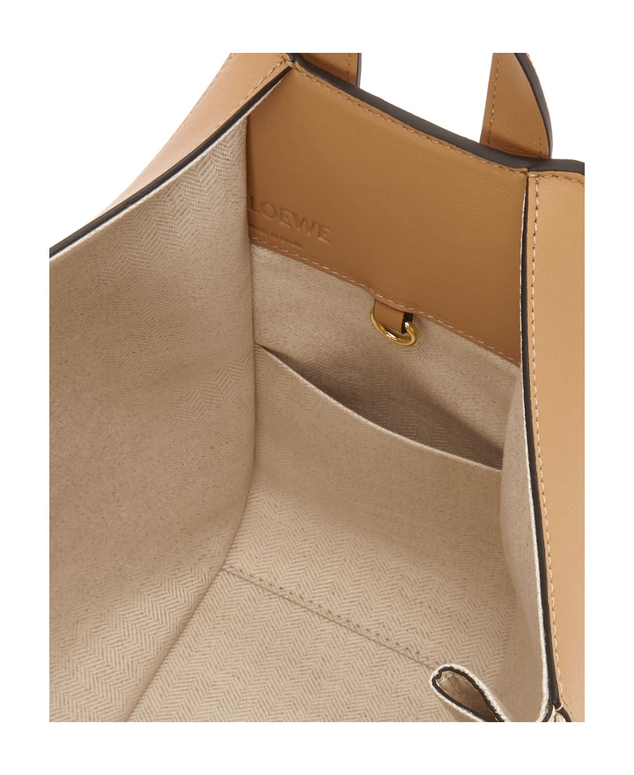 Loewe Small Hammock Shoulder Bag In Nude
