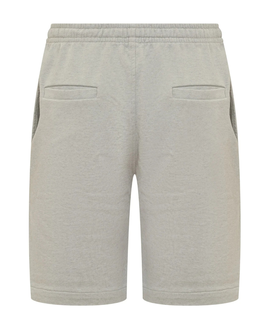 Isabel Marant Logo Drawstring Shorts In Gray