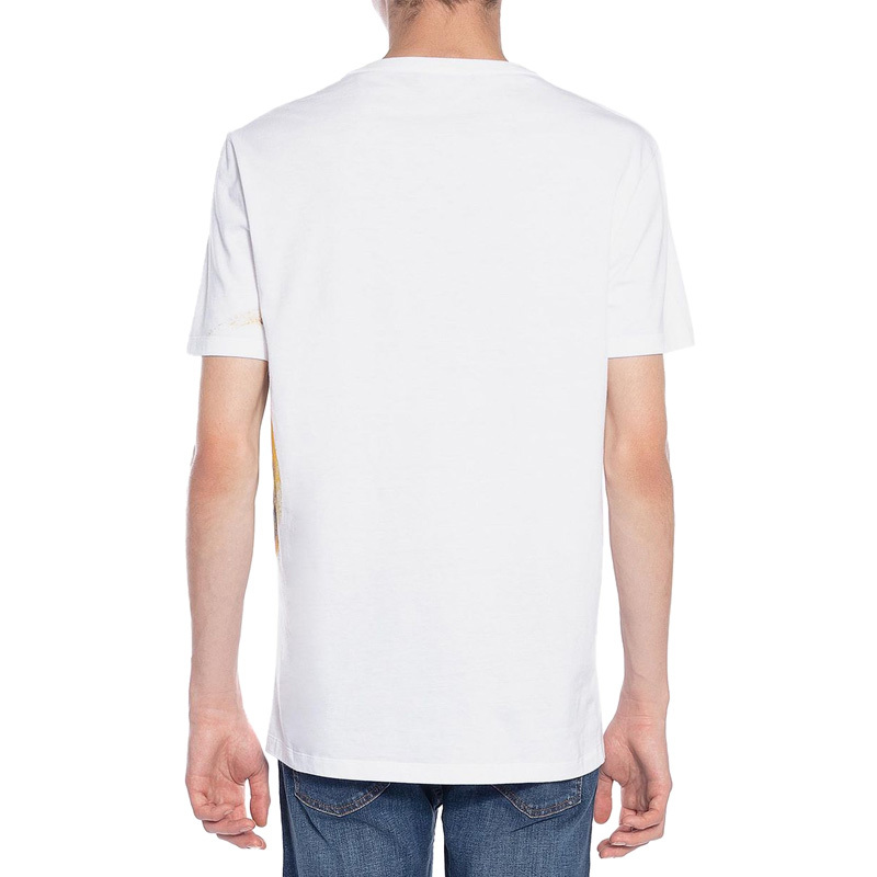 Alexander Mcqueen Skull Printed T-shirt In White
