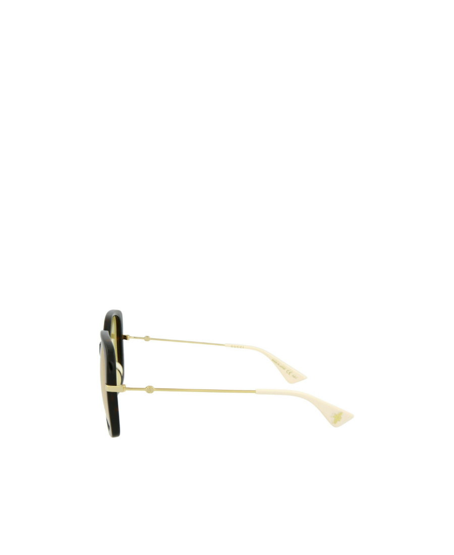Gucci Square Sunglasses In Yellow