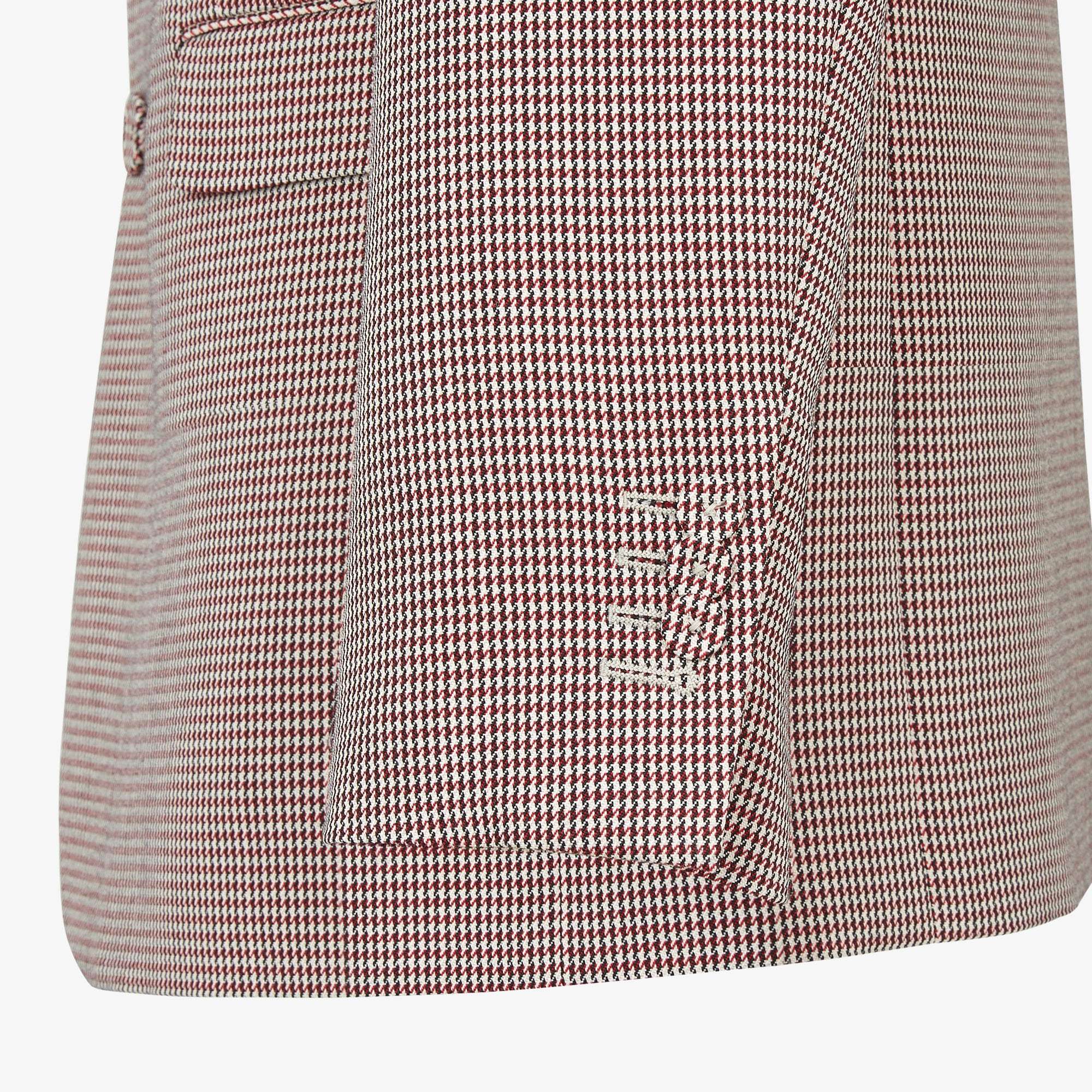 Fendi Single-breasted Houndstooth Blazer In Multicolor