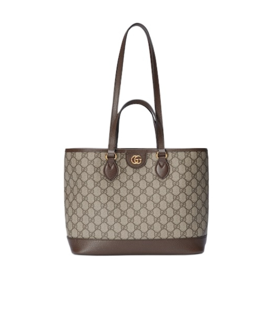 Gucci Ophidia Gg Mini Tote Bag In Nude