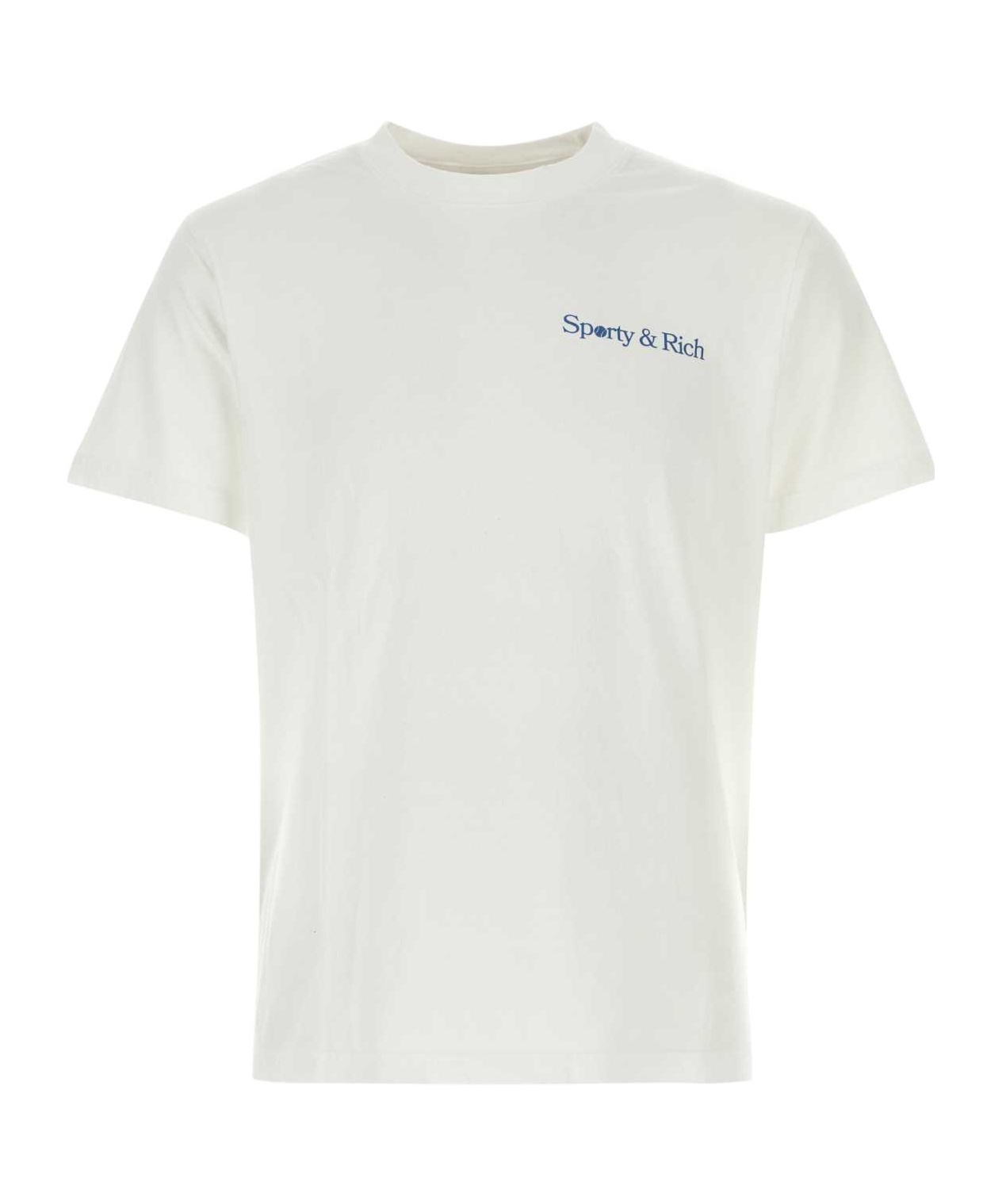 Sporty And Rich Short-sleeved T-shirt In White