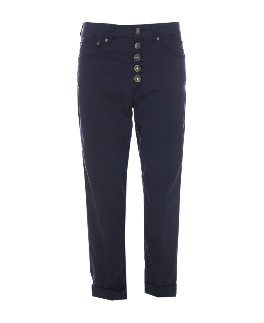 Dondup Straight Jeans In Black