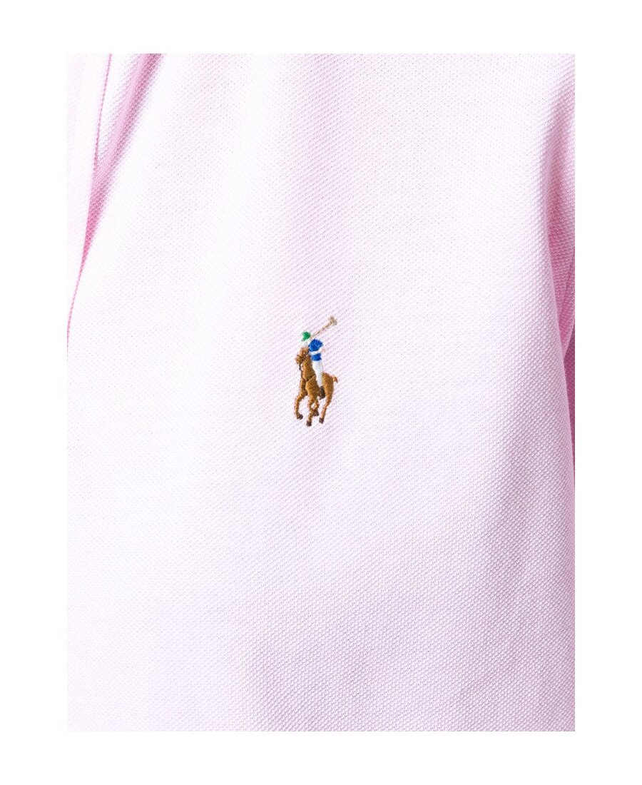 Shop Polo Ralph Lauren Heidi Embroidered Shirt In Pink