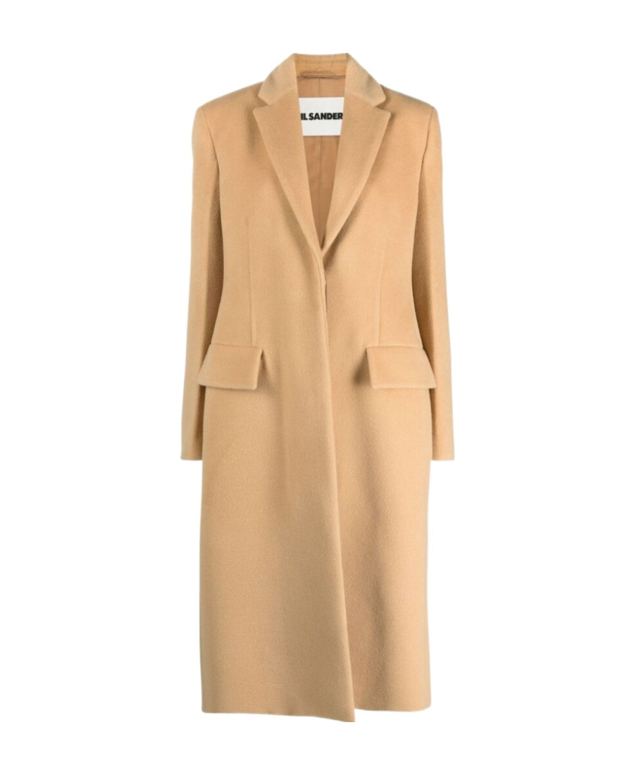 Jil Sander Luxurious Raffia Single-breasted Jacket For Women In Nude
