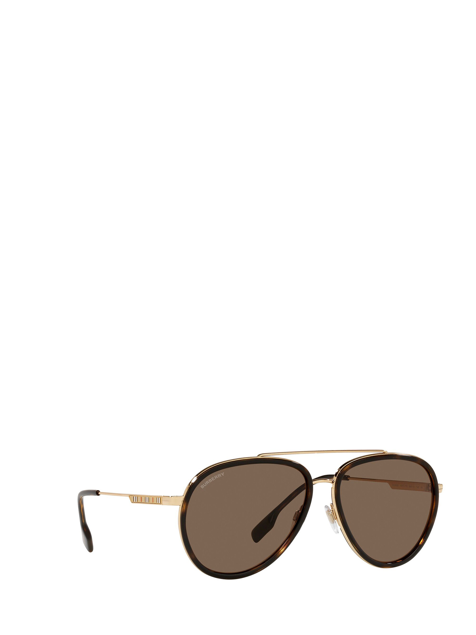 Burberry Eyewear Aviator-frame Sunglasses In Brown