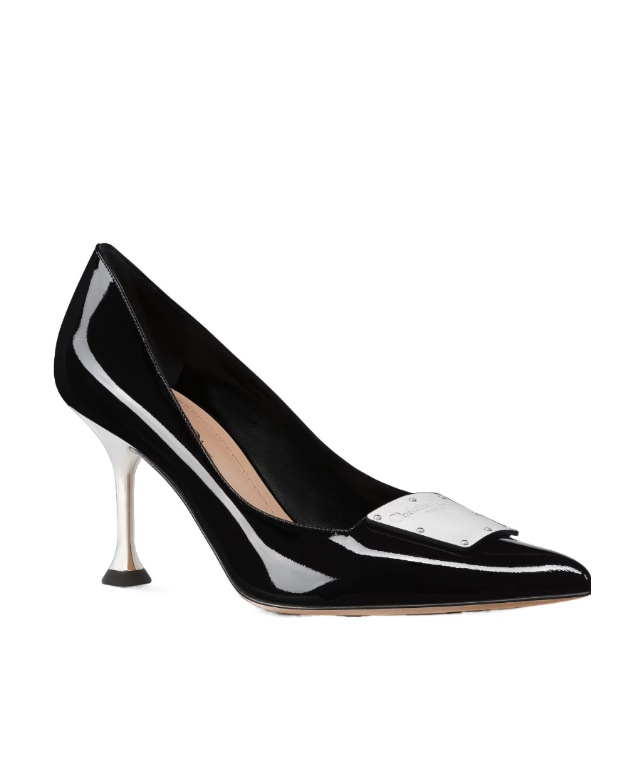 Dior Logo High Heels In Black