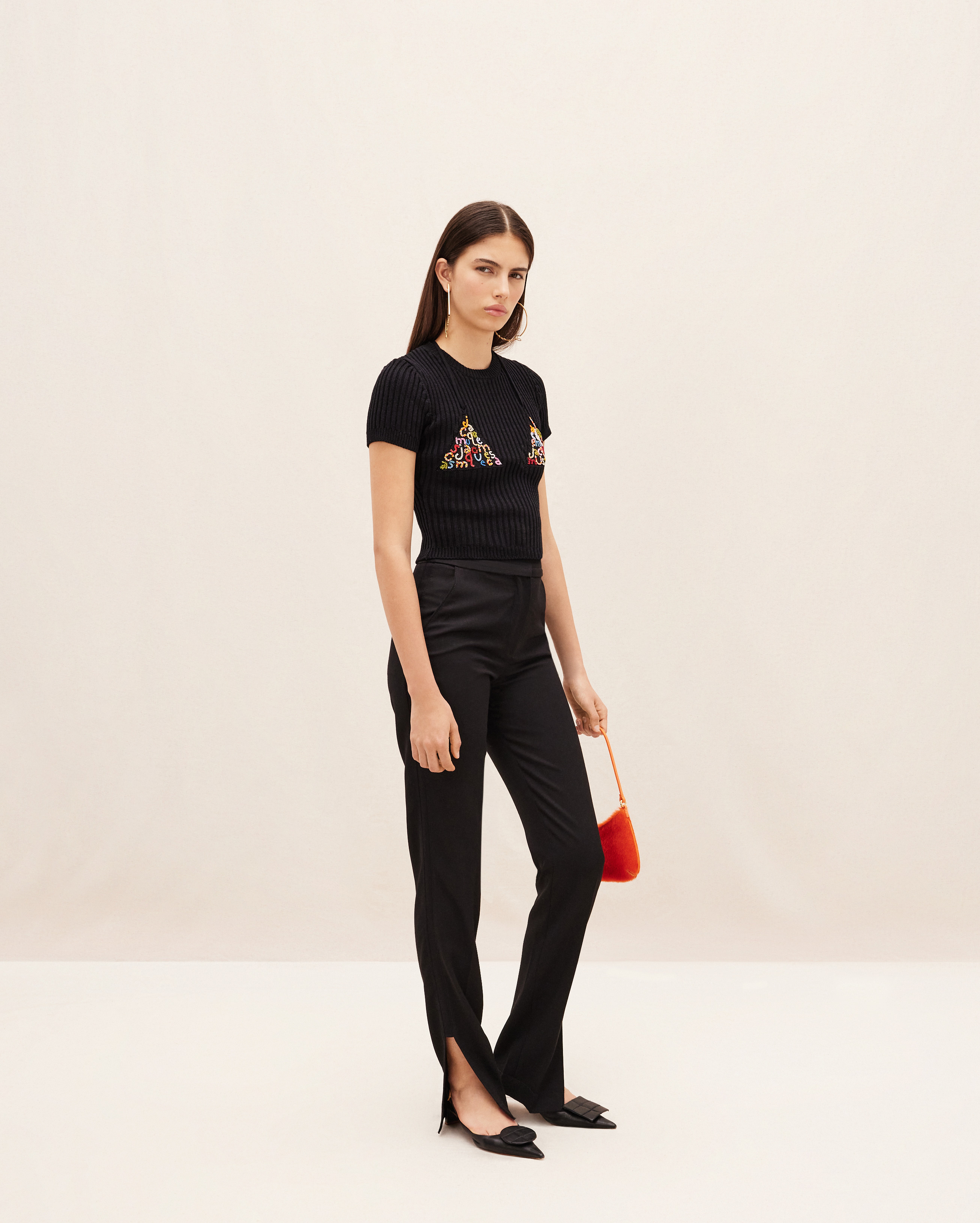 Jacquemus Le Pantalon Tibau Straights Pants In Black