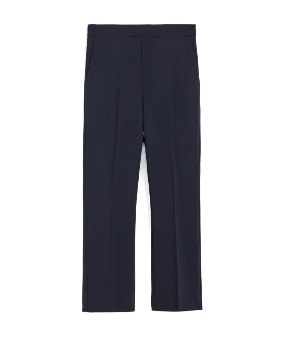 Max Mara Wool Casual Pants In Black