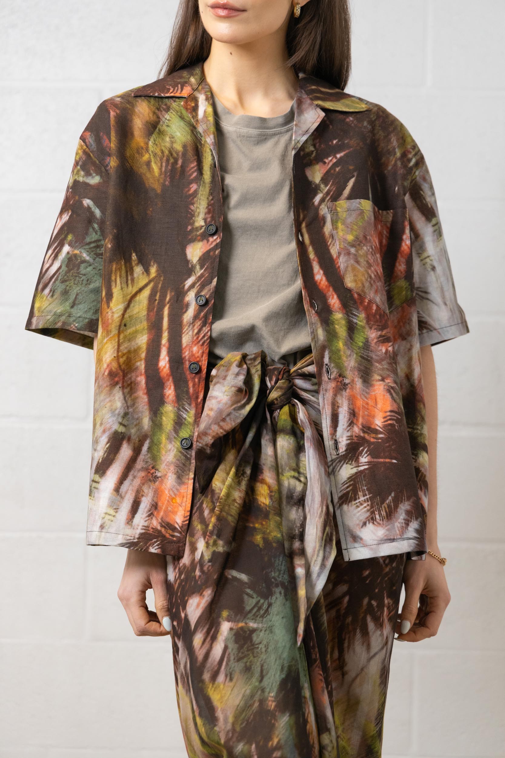 Alanui Graphic-print Shirt In Multicolor
