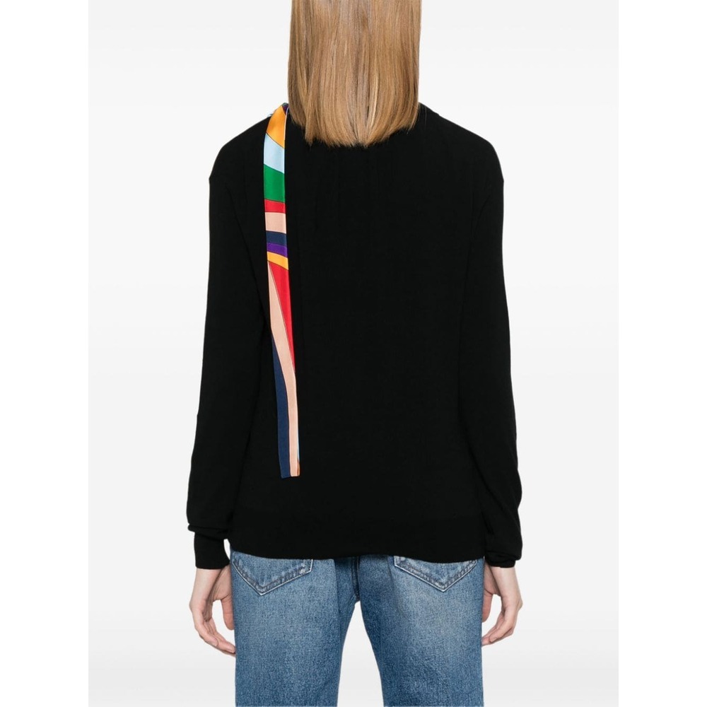 Emilio Pucci Crew-neck T-shirt In Black
