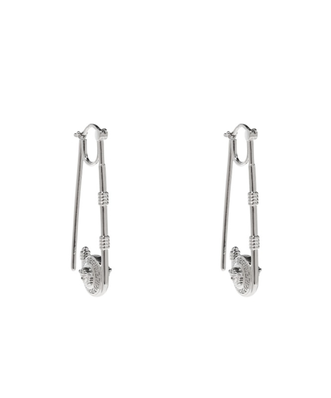 Versace Safety Pin Earrings
