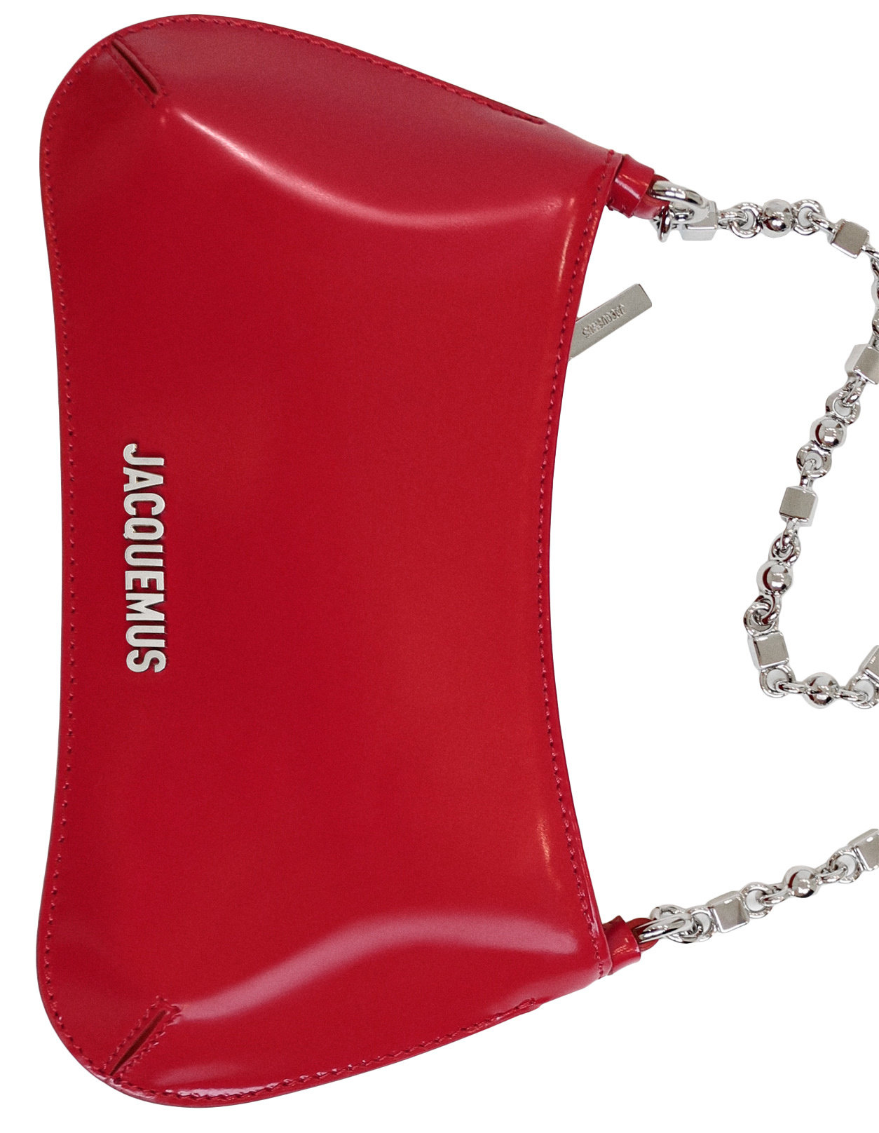 Jacquemus The Small Bisou Chain Leather Shoulder Bag