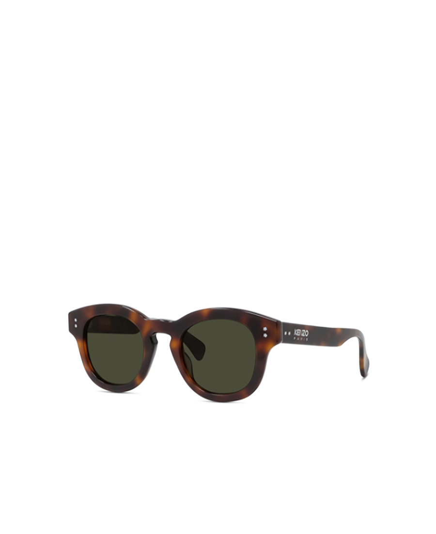 Kenzo Logo Sunglasses In Green