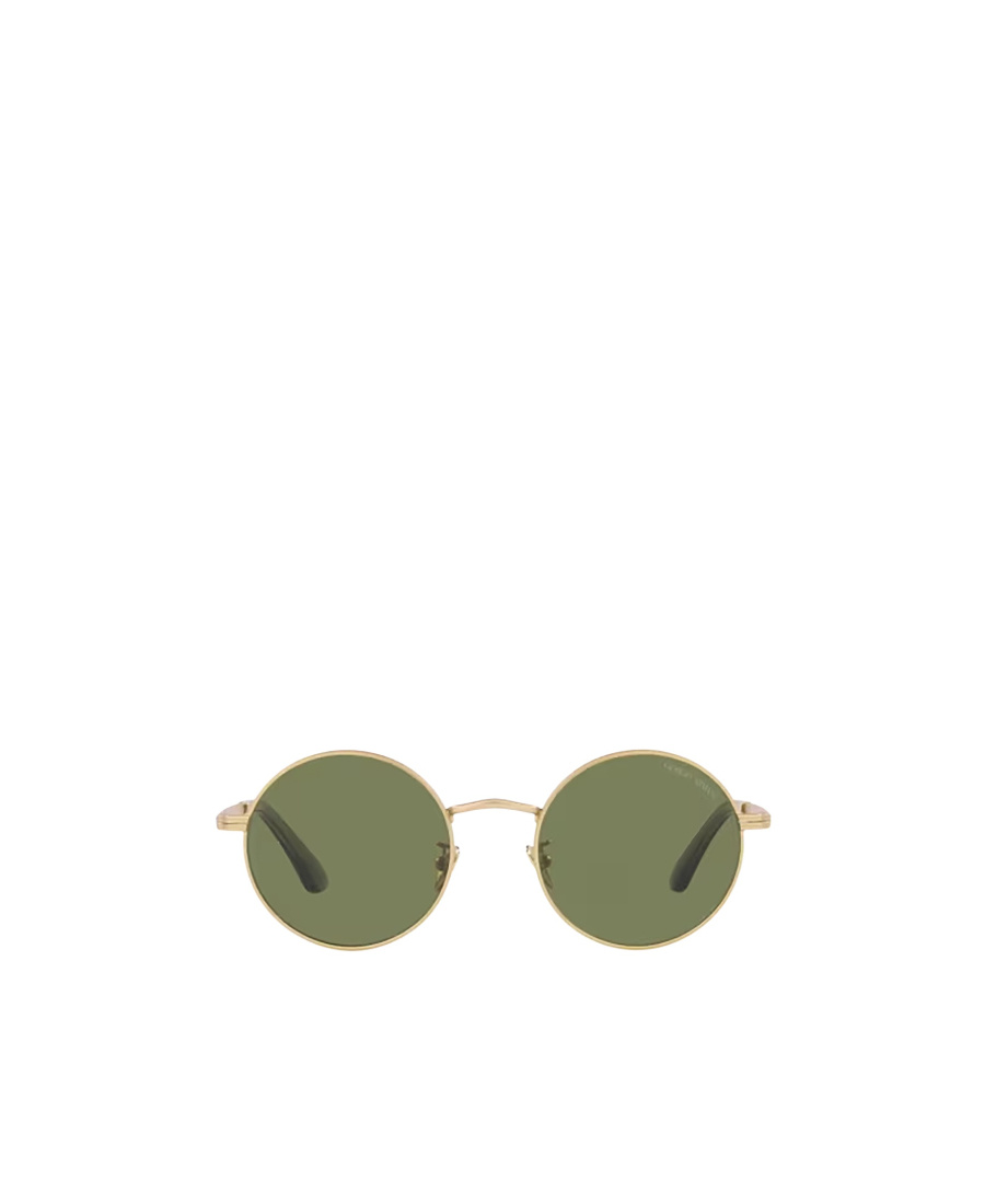 Giorgio Armani Round Sunglasses In Green