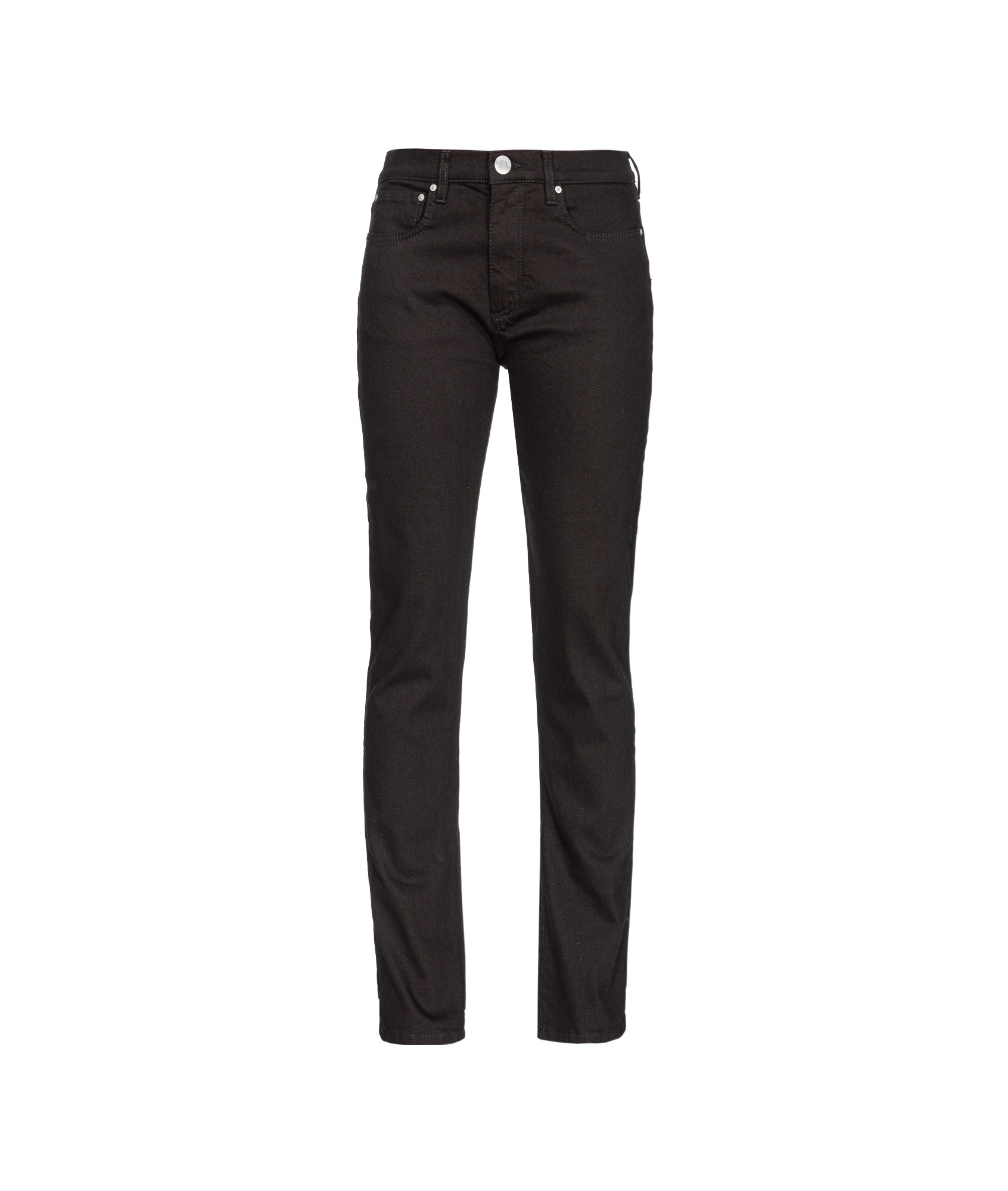Pinko Belt Loop Straight Pants In Black