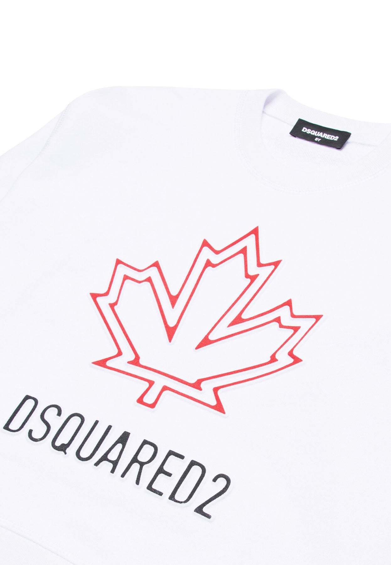 Shop Dsquared2 Logo-print Sweatshirt In White