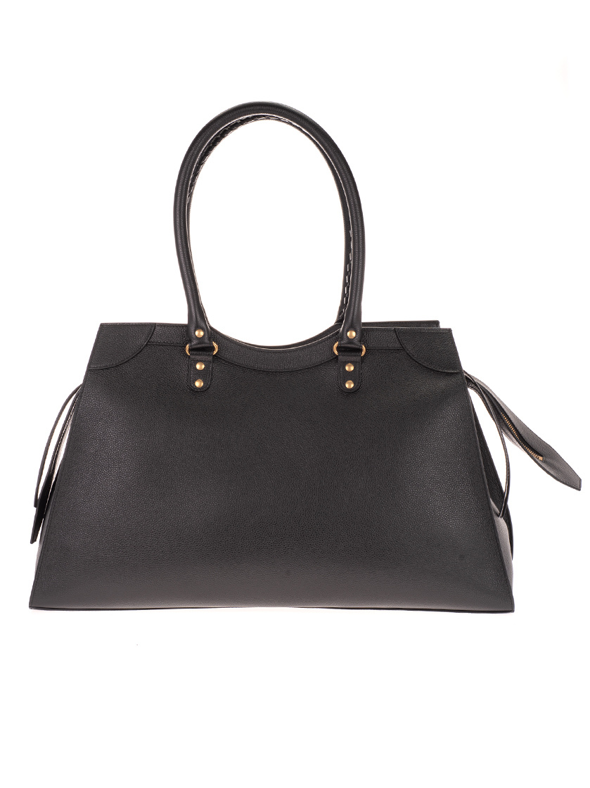 Balenciaga Neo Large Handbag In Black