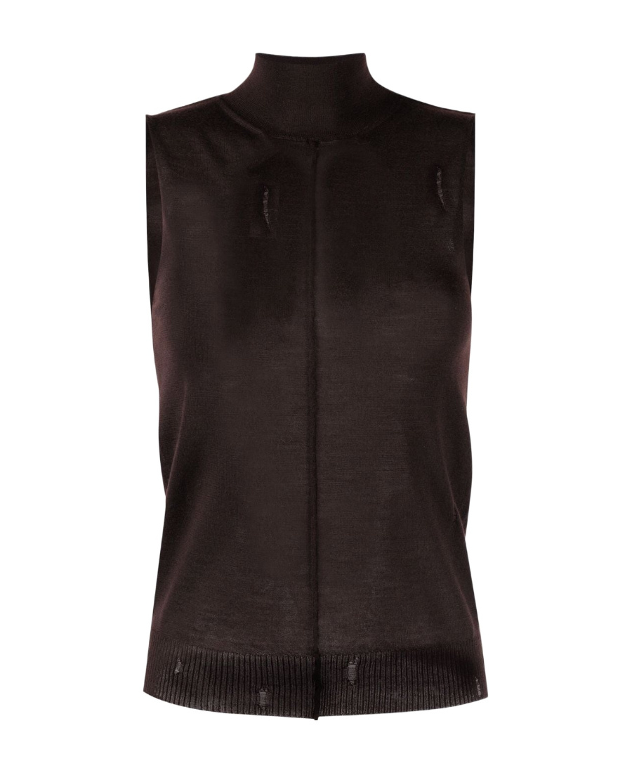 Amiri Logo Cashmere Knitted Vest