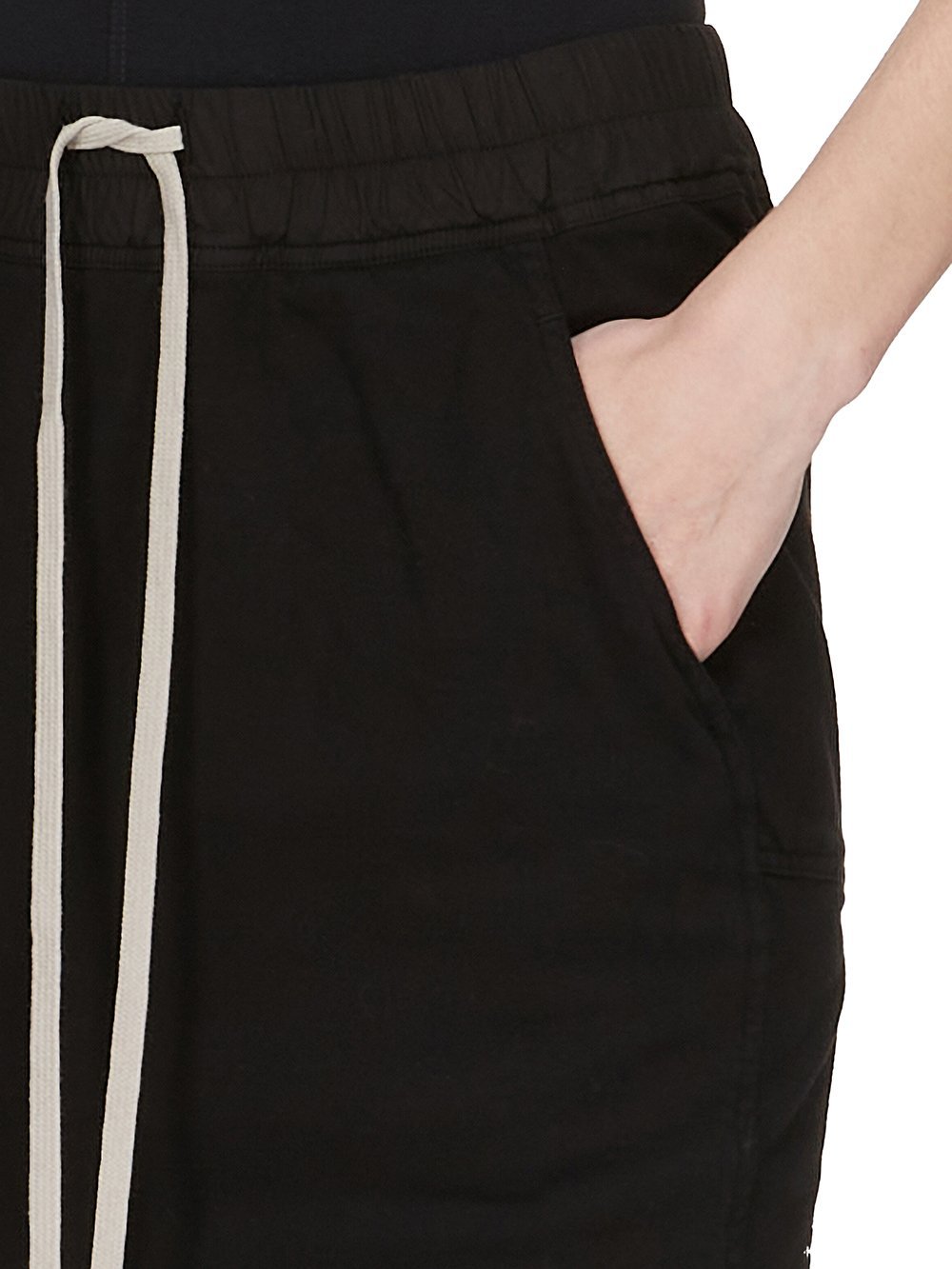 Rick Owens Drkshdw Pillar Maxi Skirt In Black