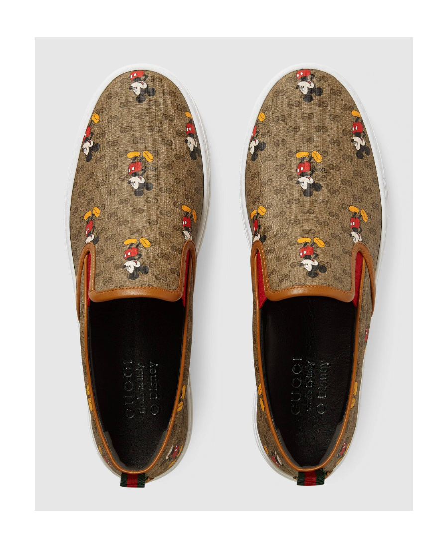 Gucci Printed Pattern Leisure Sports Shoes In Multicolor