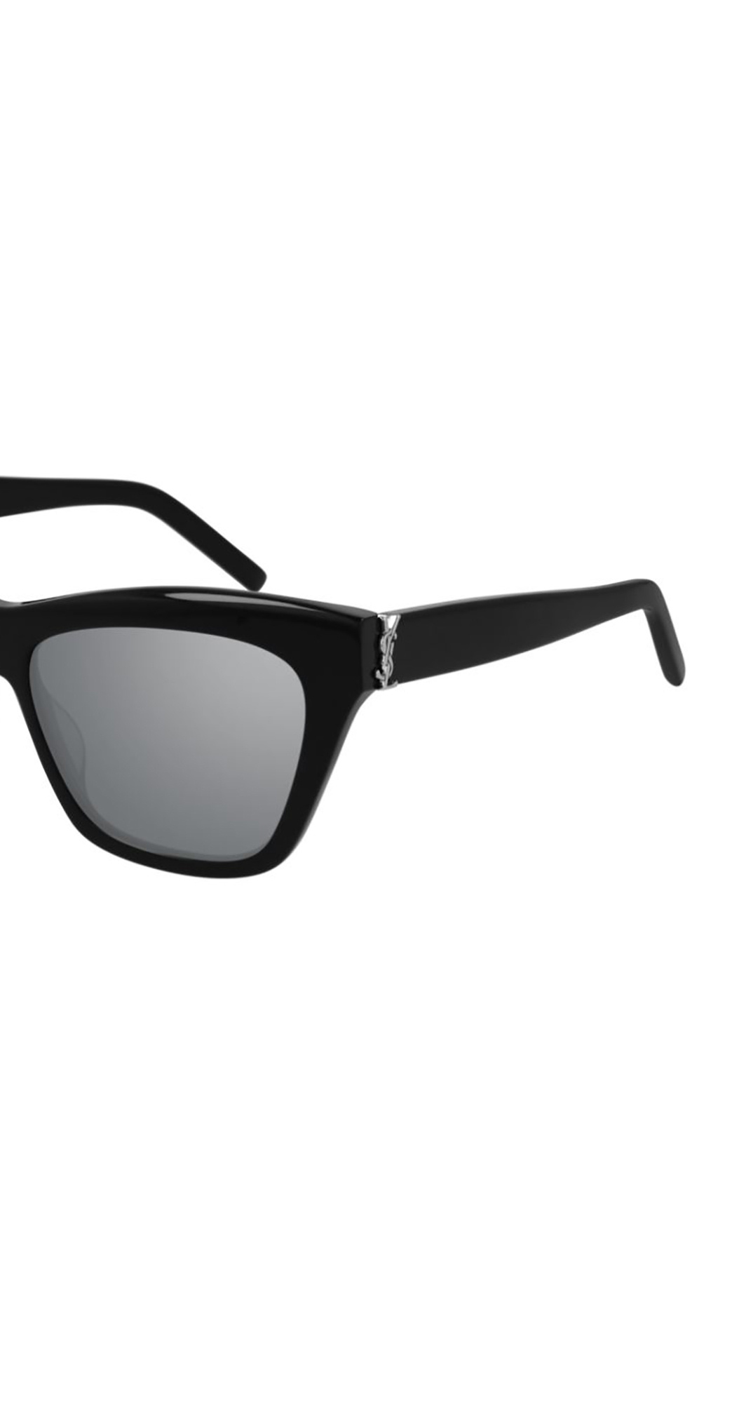 Saint Laurent Sl M79 Square Frame Sunglasses In Gray