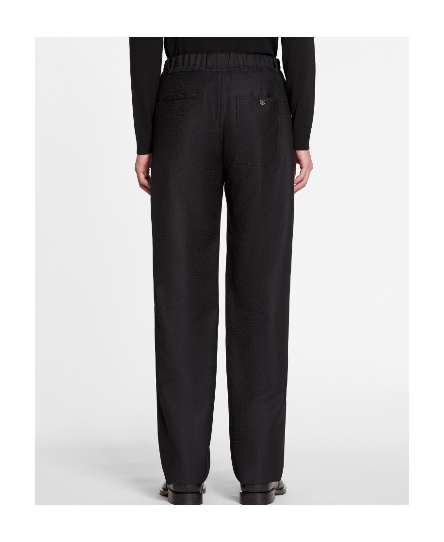Lanvin Straight-leg Tailored Trousers In Black