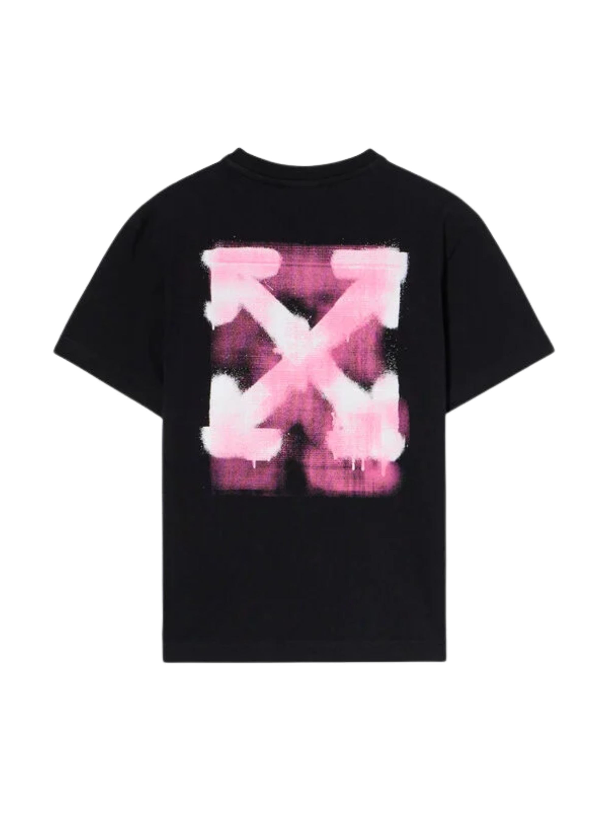 Off-white Short Sleeve T-shirt In Black