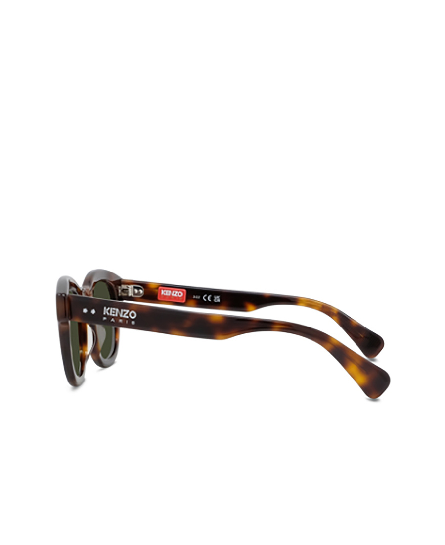 Kenzo Logo Sunglasses In Green