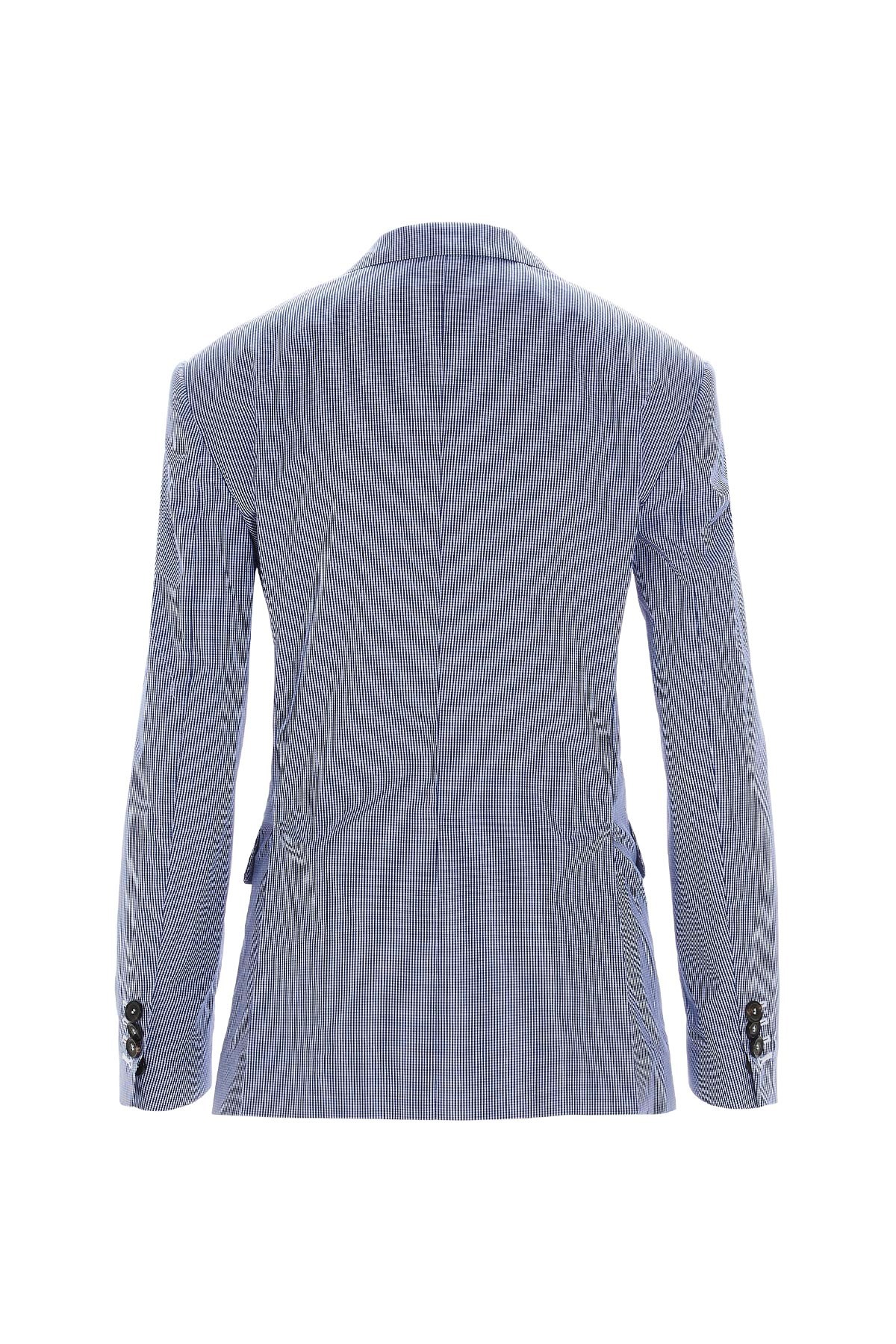 Shop Dsquared2 Single-breasted Blazer Jacket In Blue