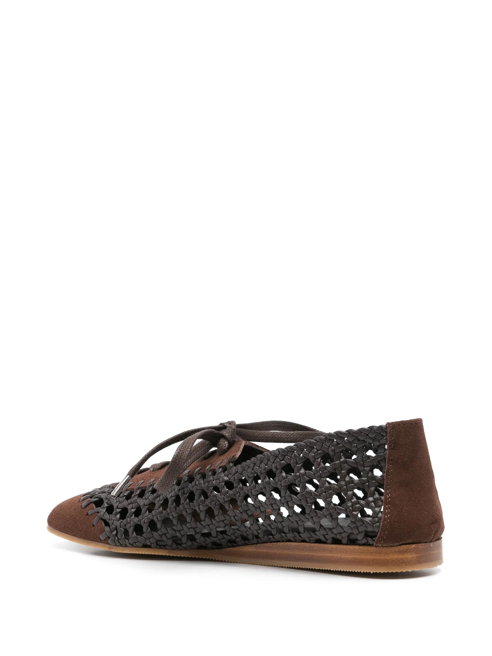 Hereu Woven Sneakers In Darkbrown