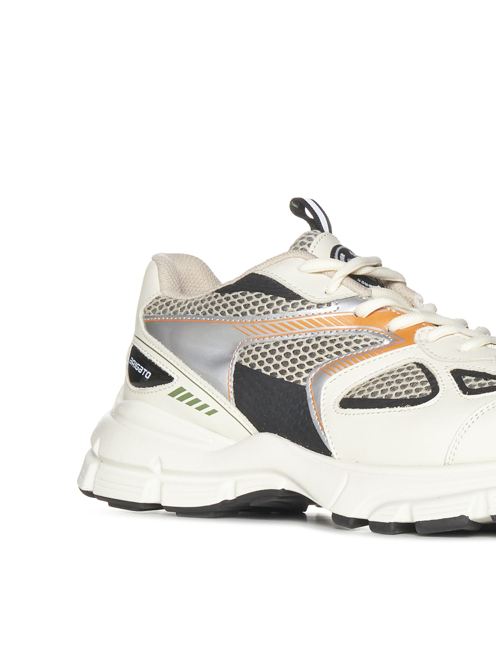 Axel Arigato Marathon Runner Leather And Mesh Sneakers In White