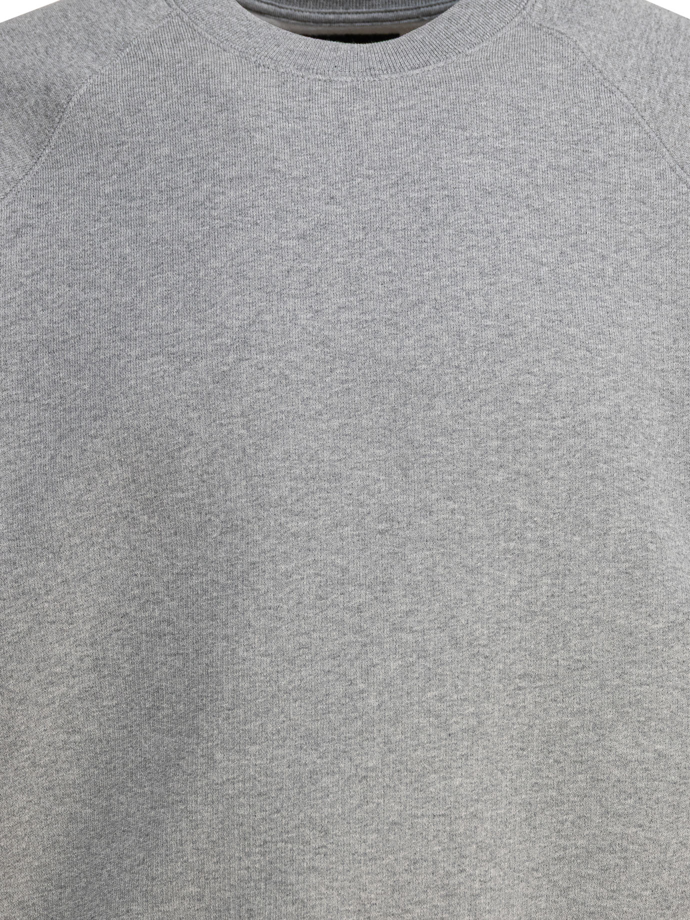Stussy Basic Crewneck Sweatshirt In Gray