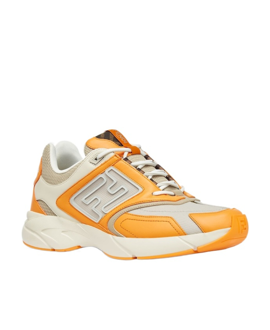 Fendi Faster Sports Shoes In White