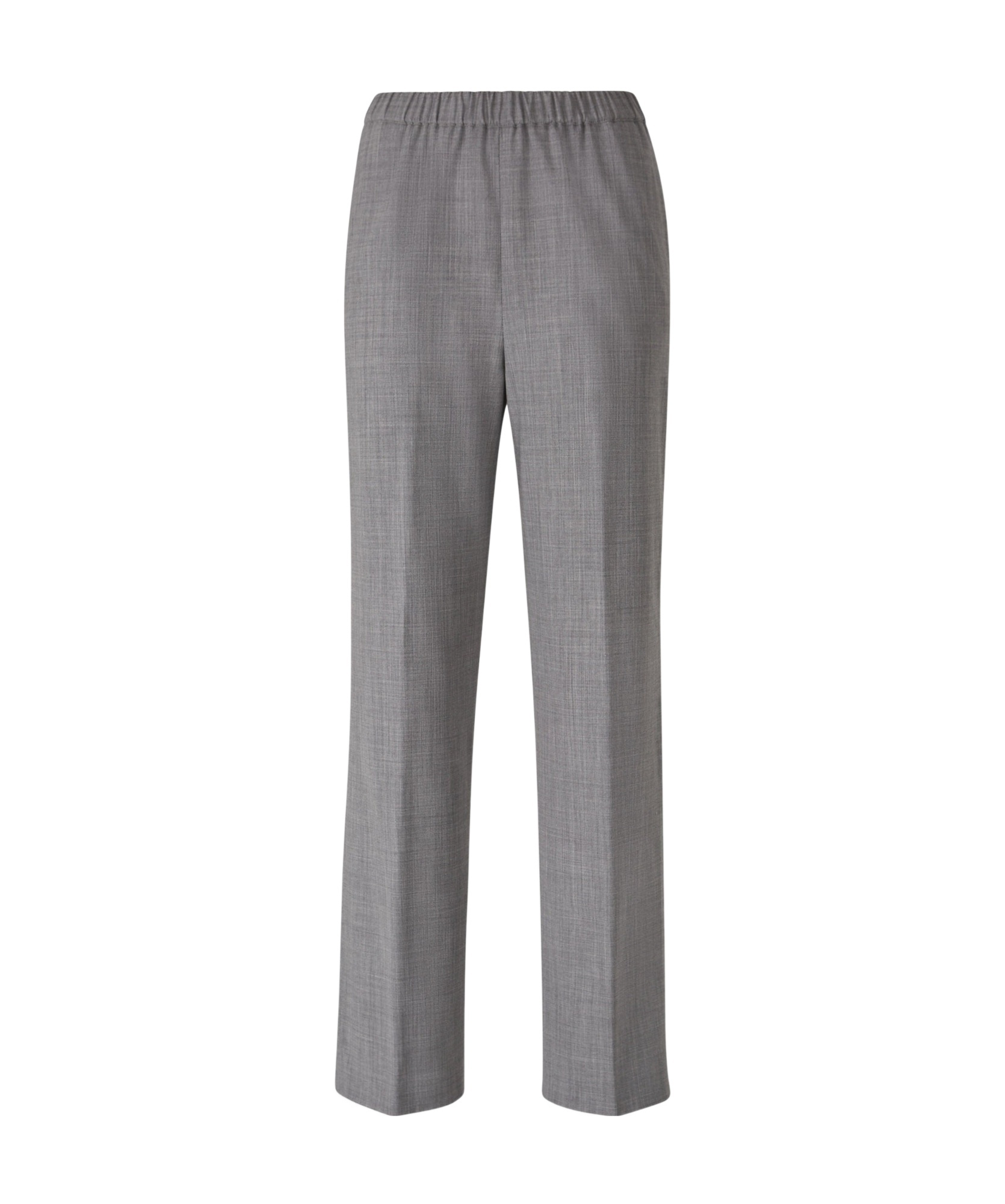 Fabiana Filippi Grey Wool Pants In Gray