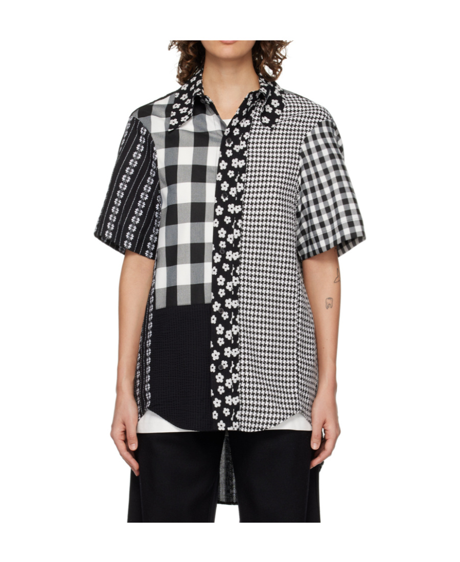 Ader Error A Short Sleeved Shirt In Black