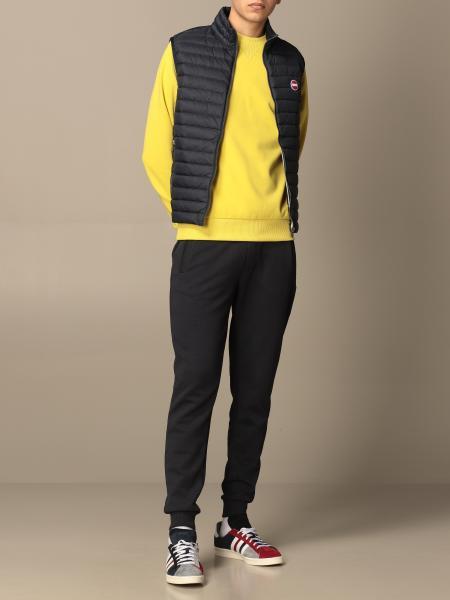 Colmar Logo-patch Quilted Gilet In Black