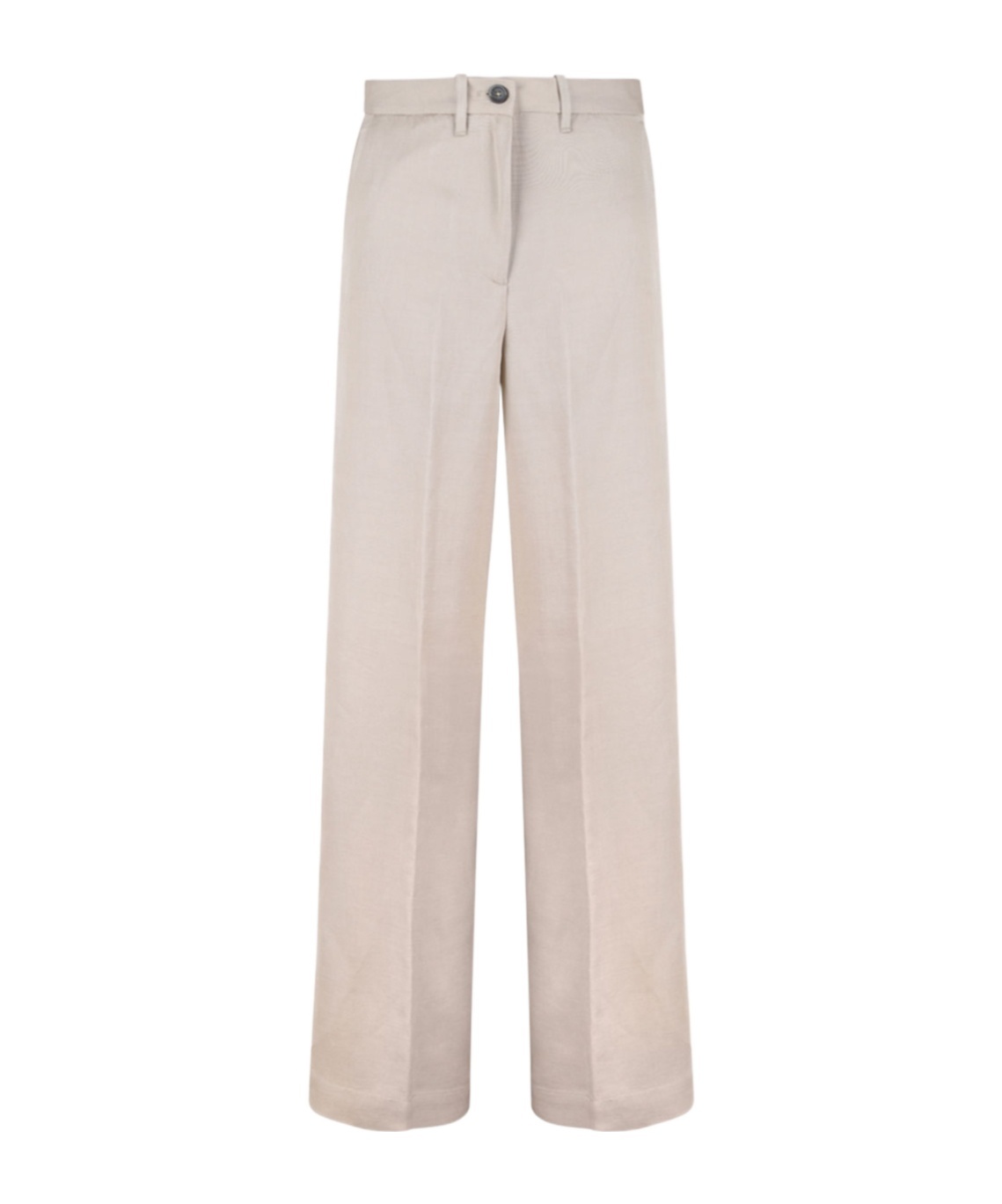Shop Nine In The Morning Pressed-crease Trousers