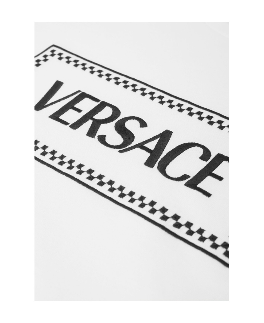 Versace Logo T-shirt In White